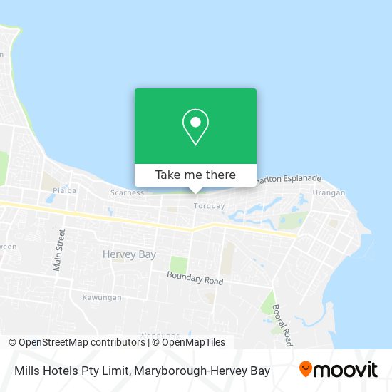 Mills Hotels Pty Limit map