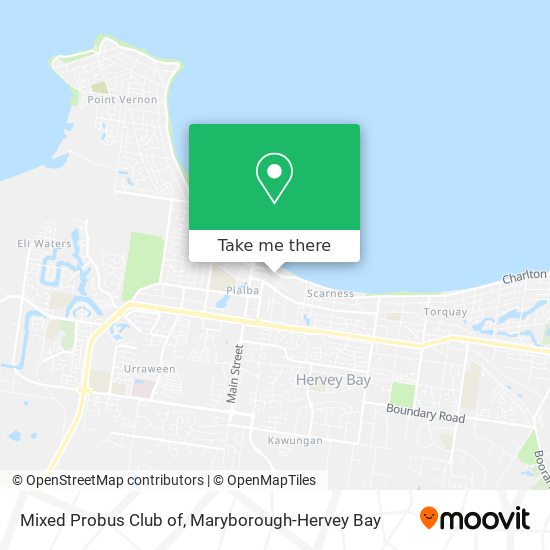 Mixed Probus Club of map