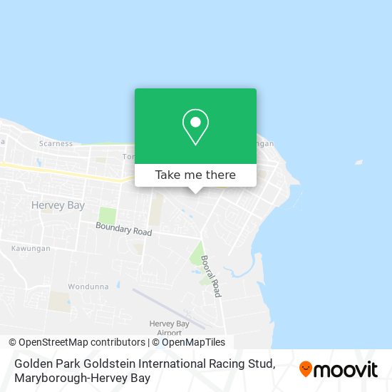 Golden Park Goldstein International Racing Stud map