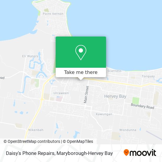 Daisy's Phone Repairs map