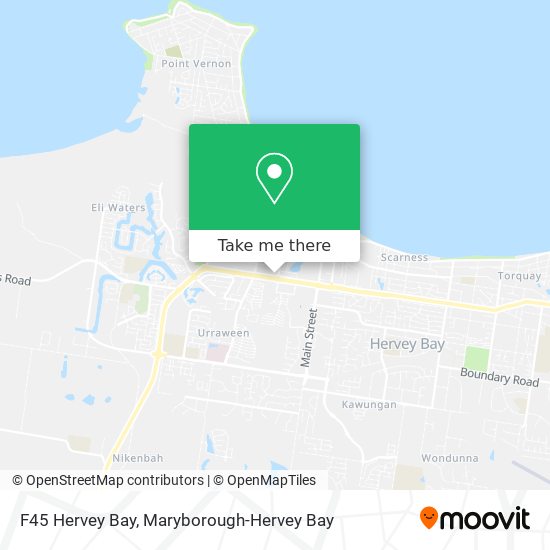 F45 Hervey Bay map