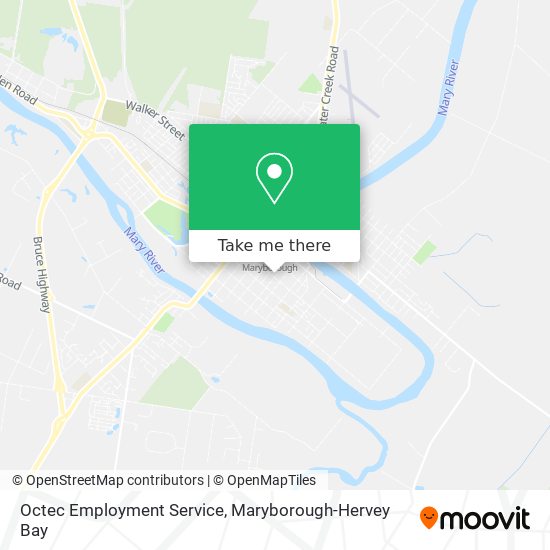 How to get to Octec Employment Service in Maryborough by Bus