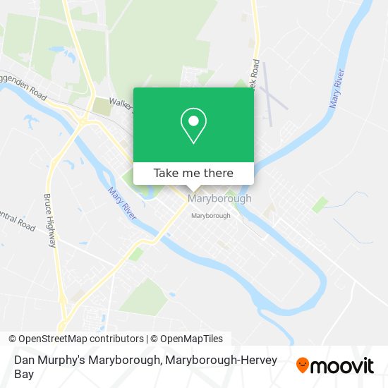 Mapa Dan Murphy's Maryborough