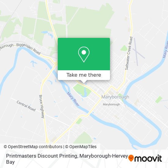 Printmasters Discount Printing map