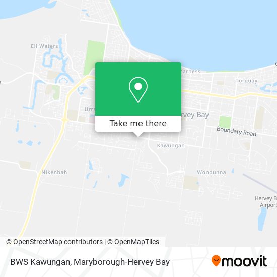 BWS Kawungan map