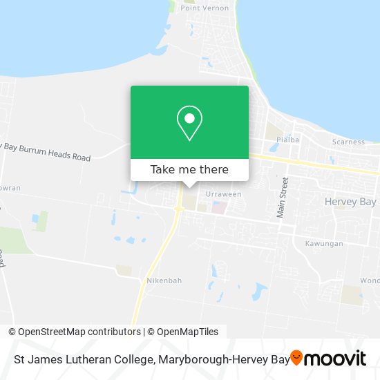 St James Lutheran College map