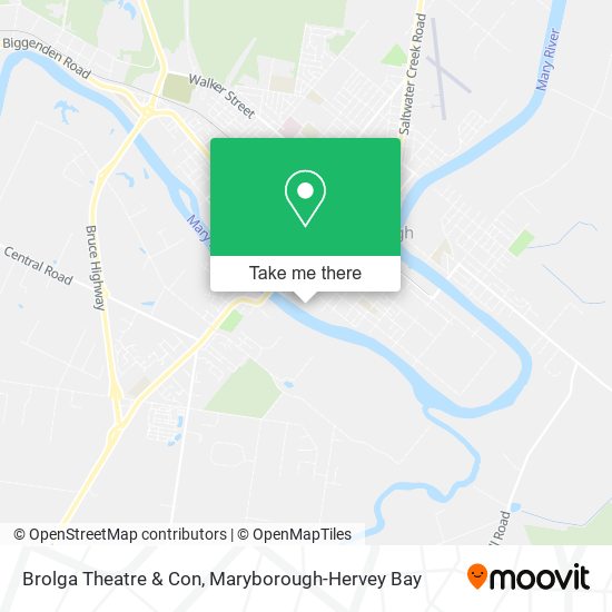 Brolga Theatre & Con map