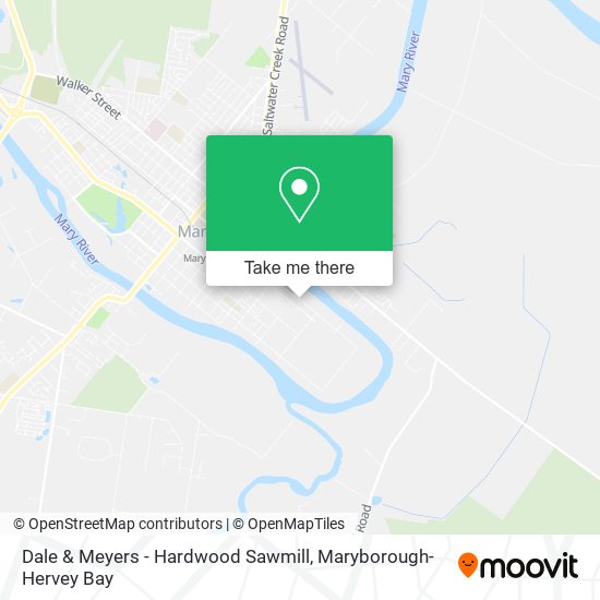 Dale & Meyers - Hardwood Sawmill map