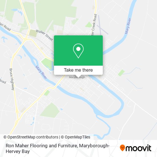 Ron Maher Flooring and Furniture map