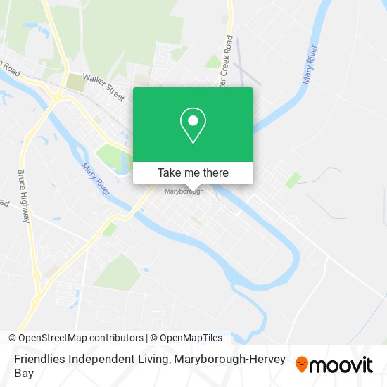 Friendlies Independent Living map
