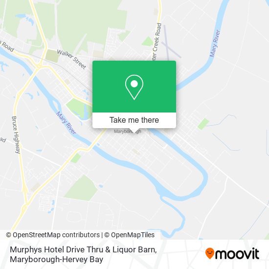 Murphys Hotel Drive Thru & Liquor Barn map