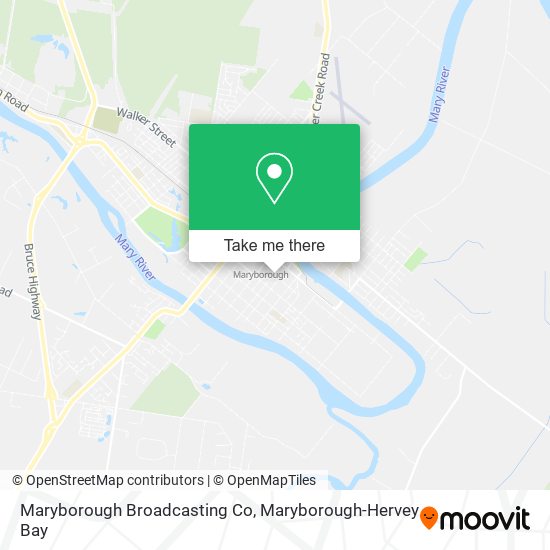 Maryborough Broadcasting Co map