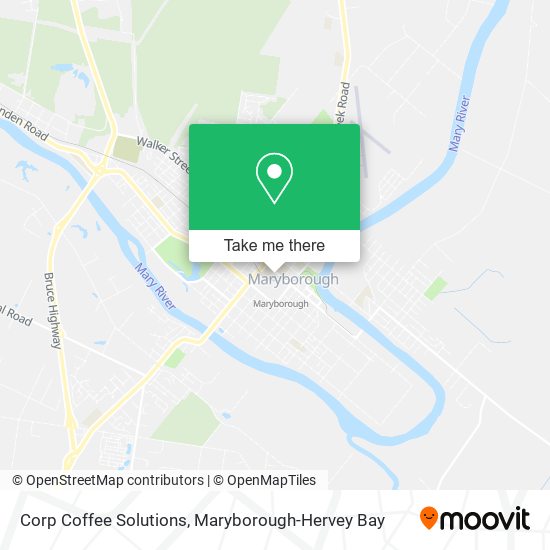 Corp Coffee Solutions map