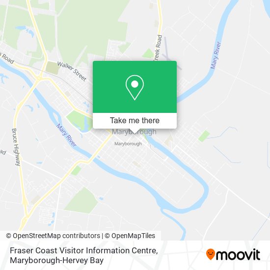 Fraser Coast Visitor Information Centre map