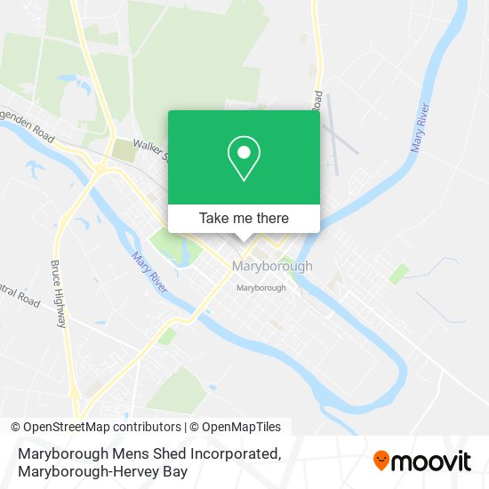 Mapa Maryborough Mens Shed Incorporated