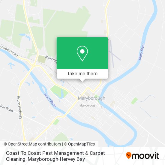 Coast To Coast Pest Management & Carpet Cleaning map