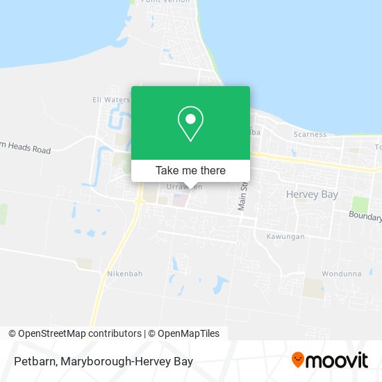 Petbarn map