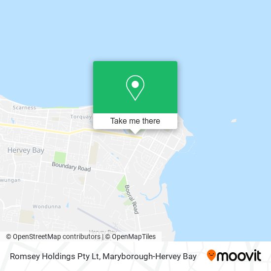 Romsey Holdings Pty Lt map