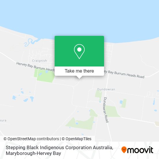 Stepping Black Indigenous Corporation Australia map