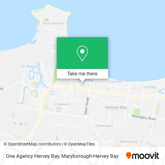 One Agency Hervey Bay map