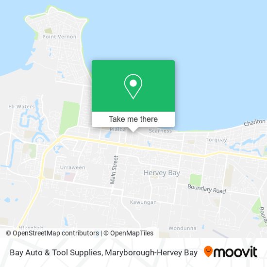 Bay Auto & Tool Supplies map