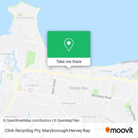 Clink Recycling Pty map