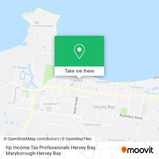 Mapa Itp Income Tax Professionals Hervey Bay