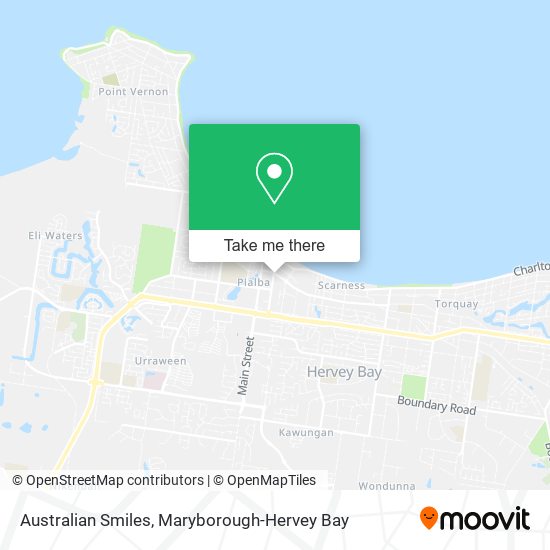 Australian Smiles map