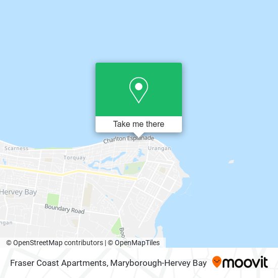 Fraser Coast Apartments map
