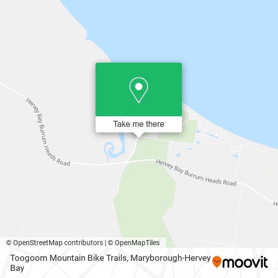 Toogoom Mountain Bike Trails map