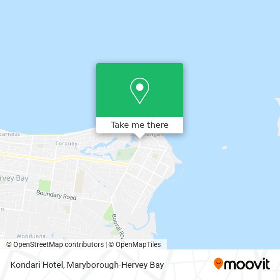 Kondari Hotel map