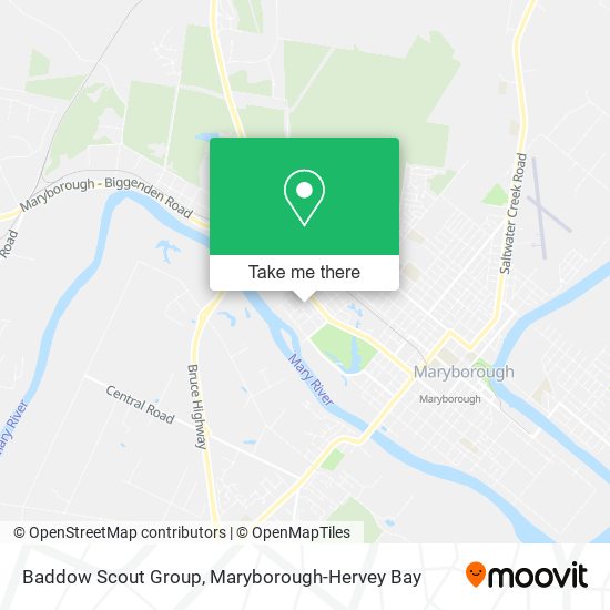 Baddow Scout Group map