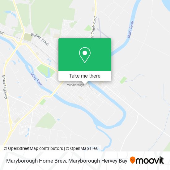 Maryborough Home Brew map