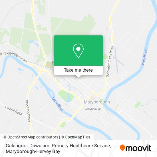 Galangoor Duwalami Primary Healthcare Service map