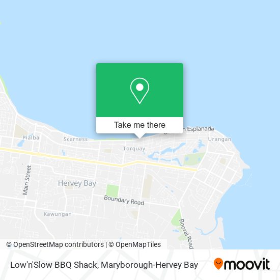 Low'n'Slow BBQ Shack map