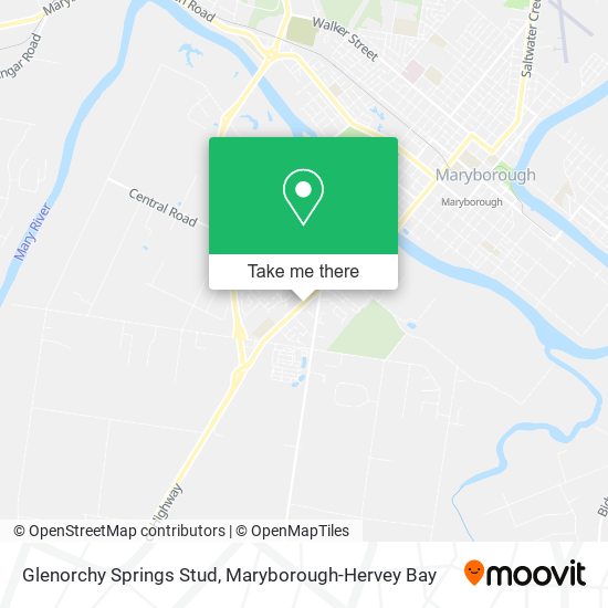 Glenorchy Springs Stud map