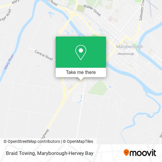 Mapa Braid Towing