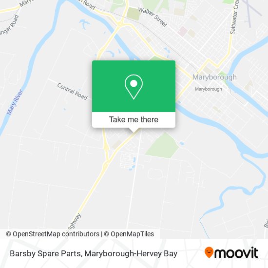 Barsby Spare Parts map