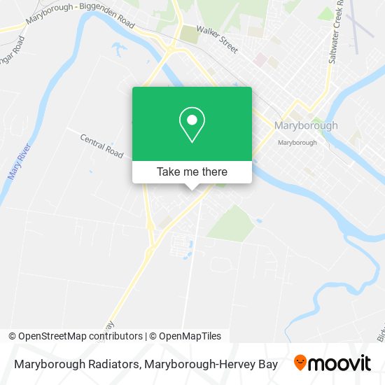 Maryborough Radiators map