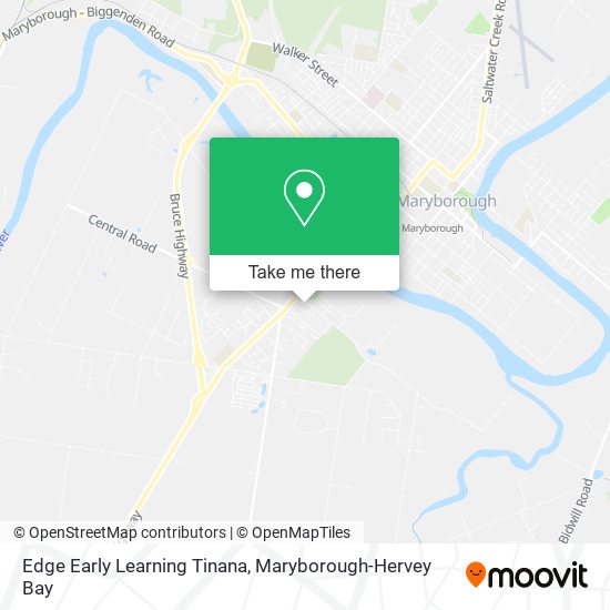 Edge Early Learning Tinana map