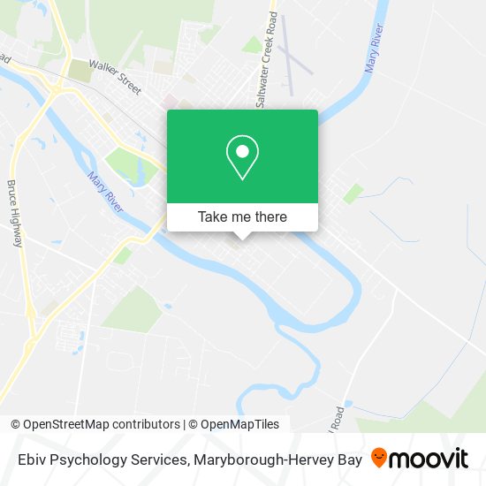Mapa Ebiv Psychology Services