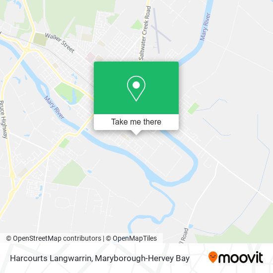 Harcourts Langwarrin map