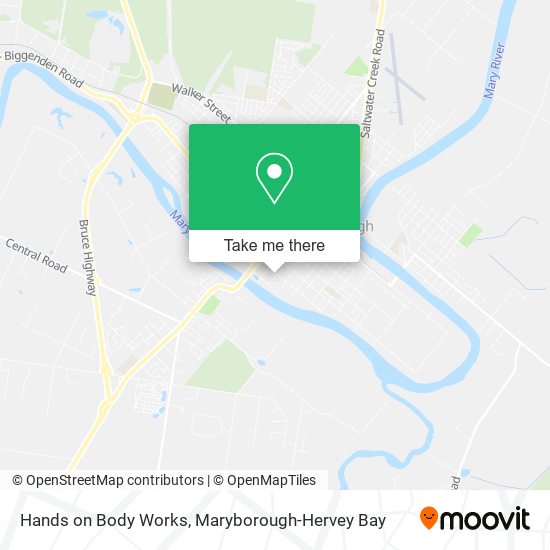 Hands on Body Works map