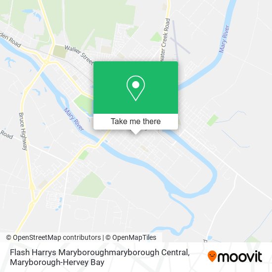 Flash Harrys Maryboroughmaryborough Central map