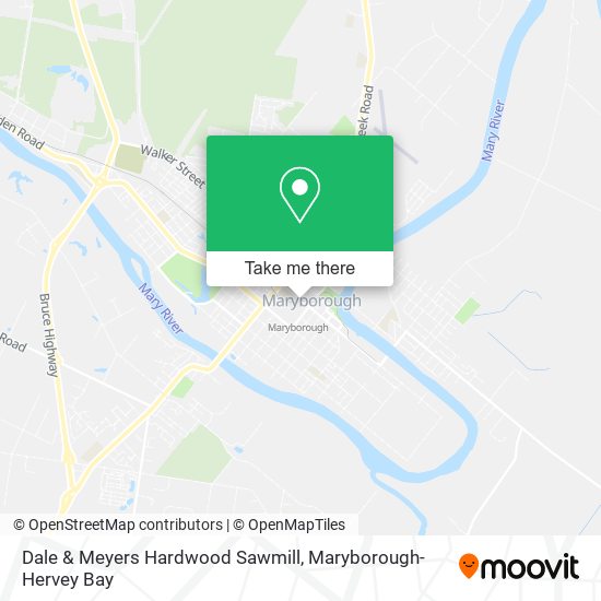 Dale & Meyers Hardwood Sawmill map