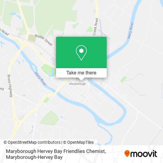 Maryborough Hervey Bay Friendlies Chemist map