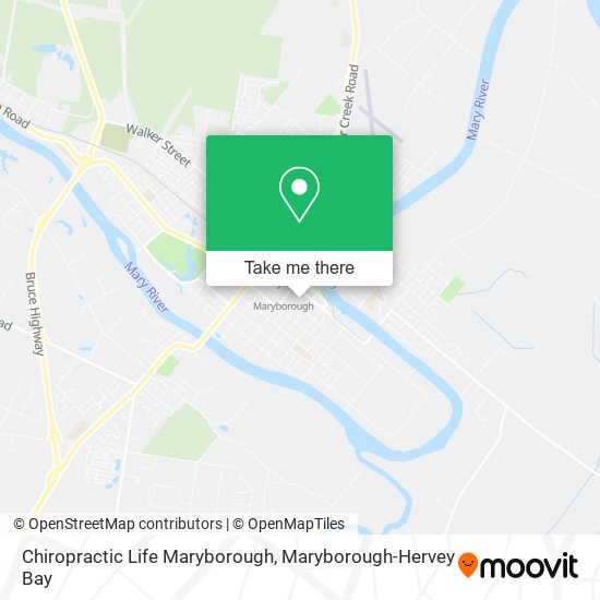 Mapa Chiropractic Life Maryborough