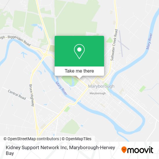 Kidney Support Network Inc map