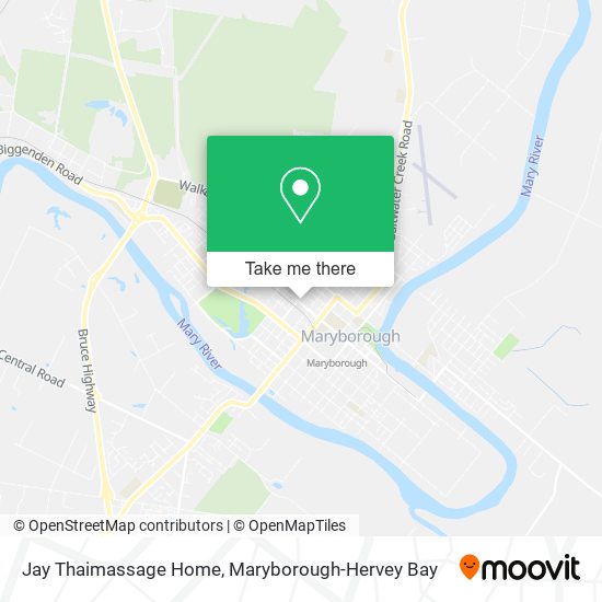 Jay Thaimassage Home map