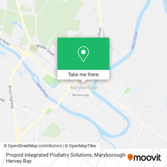 Propod Integrated Podiatry Solutions map